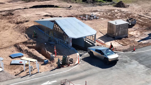 Giga Texas Unveils Exciting Cybertunnel Exit That Resembles a Giant Cybertruck