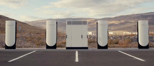 Tesla Unveils 500 kW Charging with V4 Supercharger Cabinets