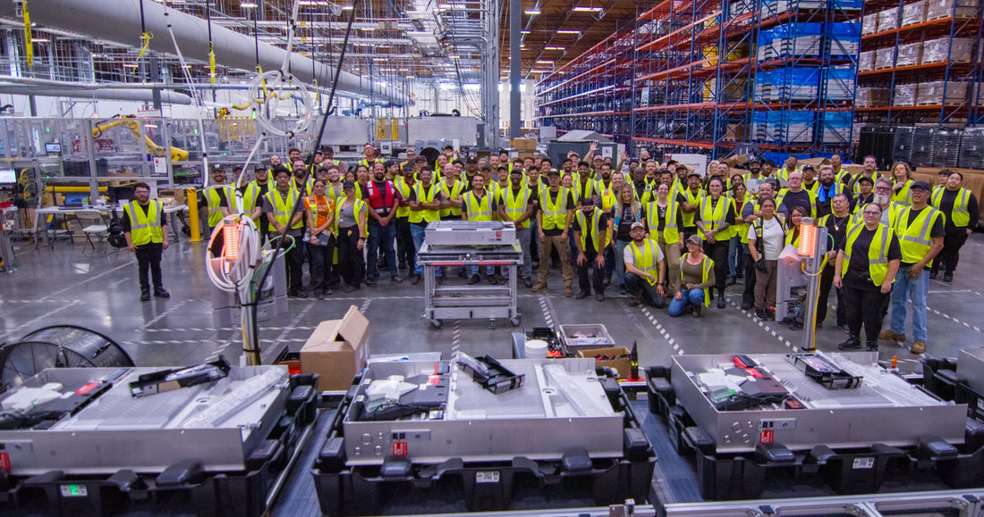 Tesla Achieves Historic Production Milestone for Powerwall Batteries at Giga Nevada