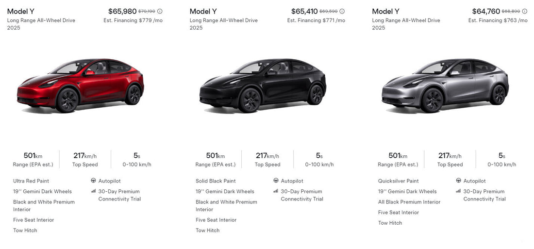 Tesla Model Y Inventory Discounts Unveiled in North America Ahead of Refresh