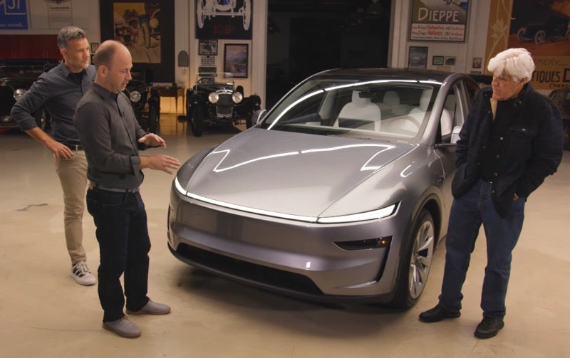 Jay Leno Takes A Closer Look At The Impressive Tesla New Model Y: Performance And Features Unveiled