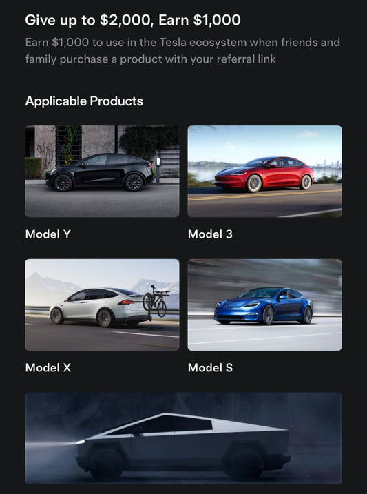 Tesla Revamps Referral Program: Bigger Discounts, Bigger Rewards