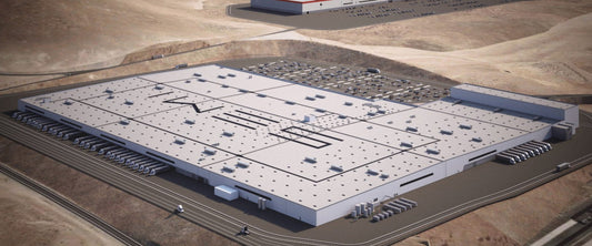 Major Concrete Infrastructure Underway at Tesla's Semi Production Facility