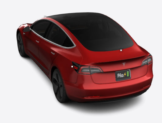 Tesla Introduces License Plate Display Feature in Vehicle Visualization