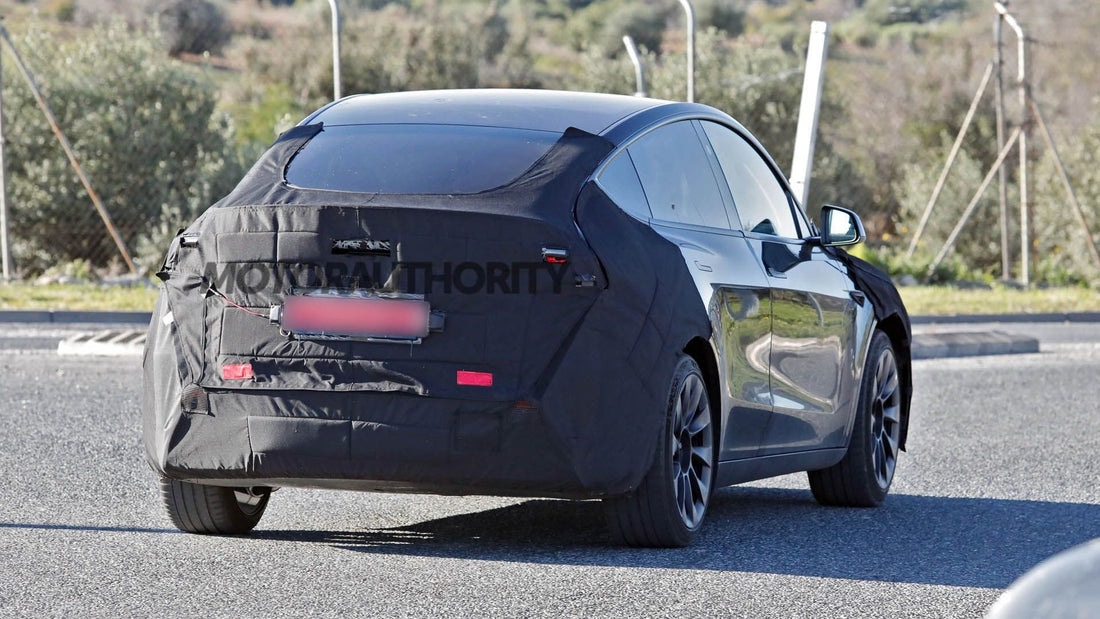 2026 Tesla Model Y "Juniper" Spy Shots Reveal Early Design Features