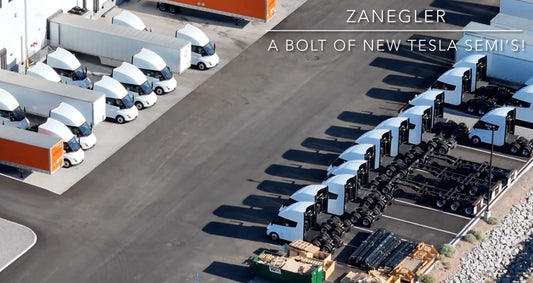 Tesla Semi Production Gains Momentum: New Drone Footage Reveals Growing Fleet