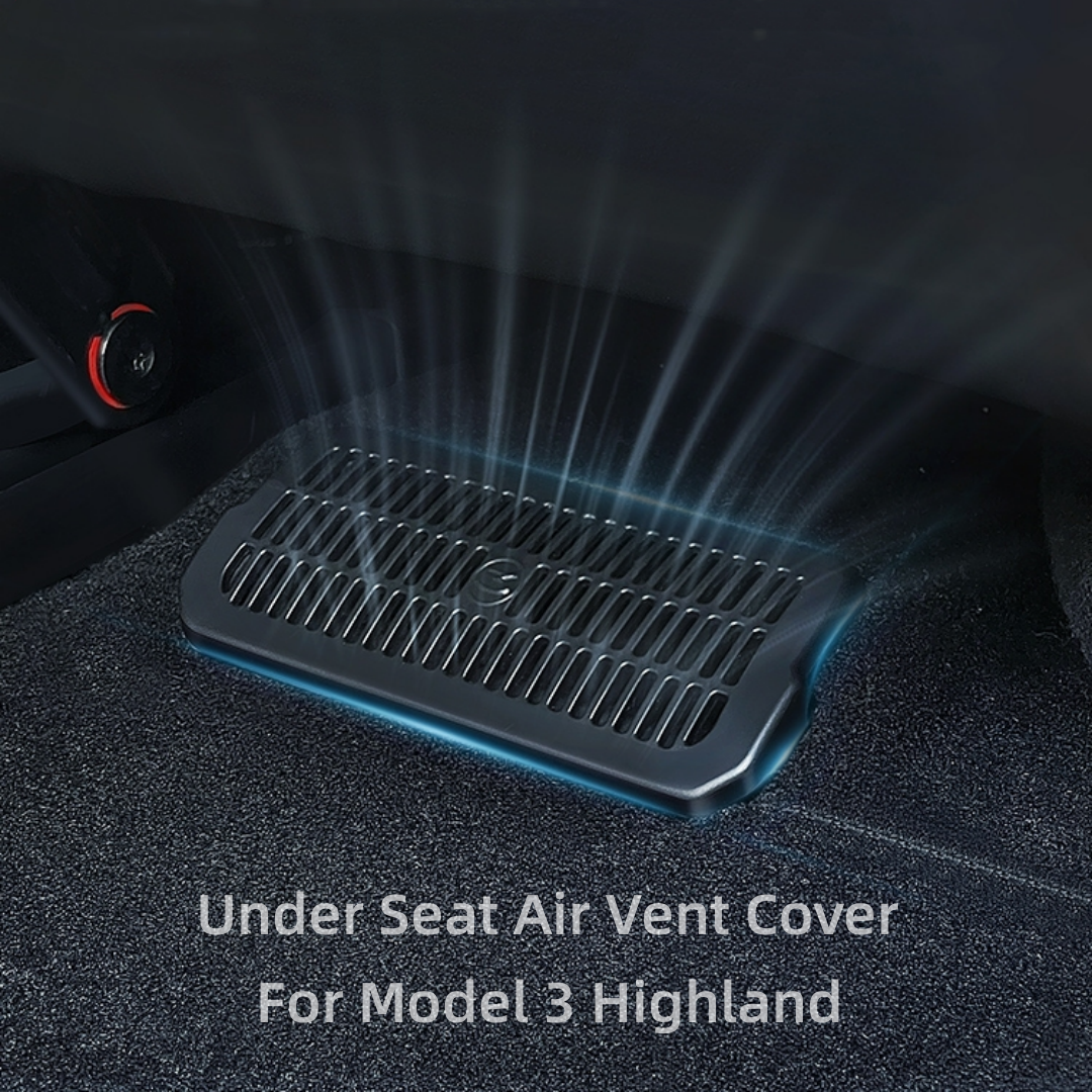 TOPABYTE Under Seat Air Vent Cover for Model 3 2017-2025