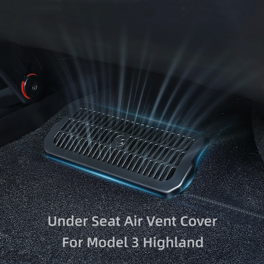 TOPABYTE Under Seat Air Vent Cover for Model 3 2017-2025