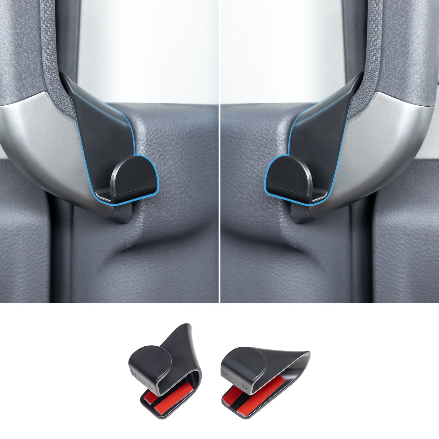 Middle Door Car Hook Storage Organizer for Handbag Purse Coat Fit Sienna 2021 2022 2023 2024 2025 Accessories 2PCS