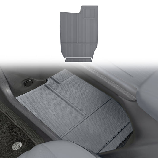 Center Console Organizer Lower Tray for Sienna 2021-2026 | Silicone Lower Center Console Tray Interior Storage Box for Sienna Matches Original Car Interior Color