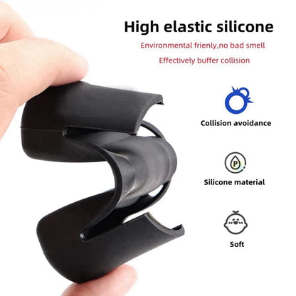 TOPABYTE Seat Belt Buckle Protective Cover 4PCs For Model 3/Highland/Y (Silicone & ABS)