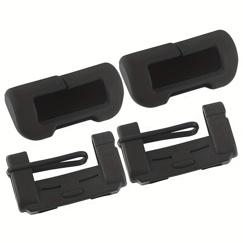 TOPABYTE Seat Belt Buckle Protective Cover 4PCs For Model 3/Highland/Y (Silicone & ABS)