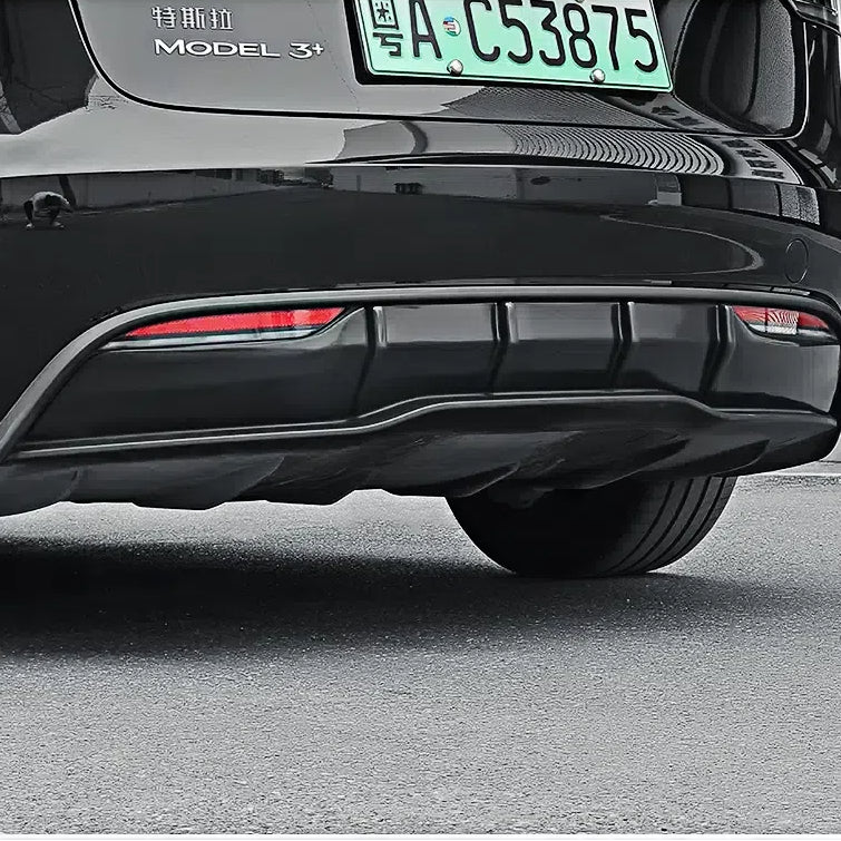 TOPABYTE ABS Car Rear Bumper Diffuser Lip Protection for 2024 Model 3 Highland