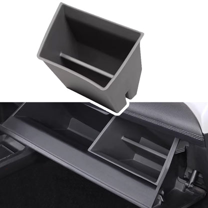 Car Glove Box Organizer Divider for Sienna 2021 2022 2023 2024 2025 2026,Glove Box Partition Divide Space for 2026 Sienna Accessories,Center Console Organizer TPE Storage Accessories