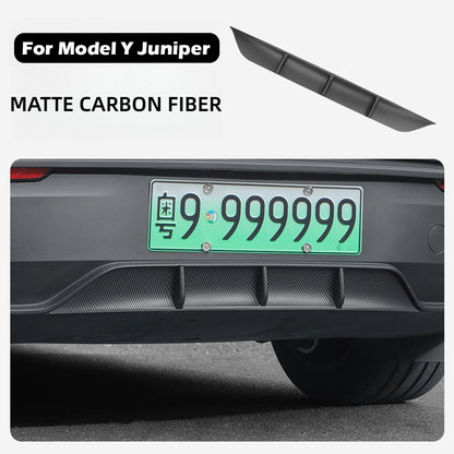 TOPABYTE ABS Car Rear Bumper Diffuser Lip Protection for New Model Y Juniper 2025+