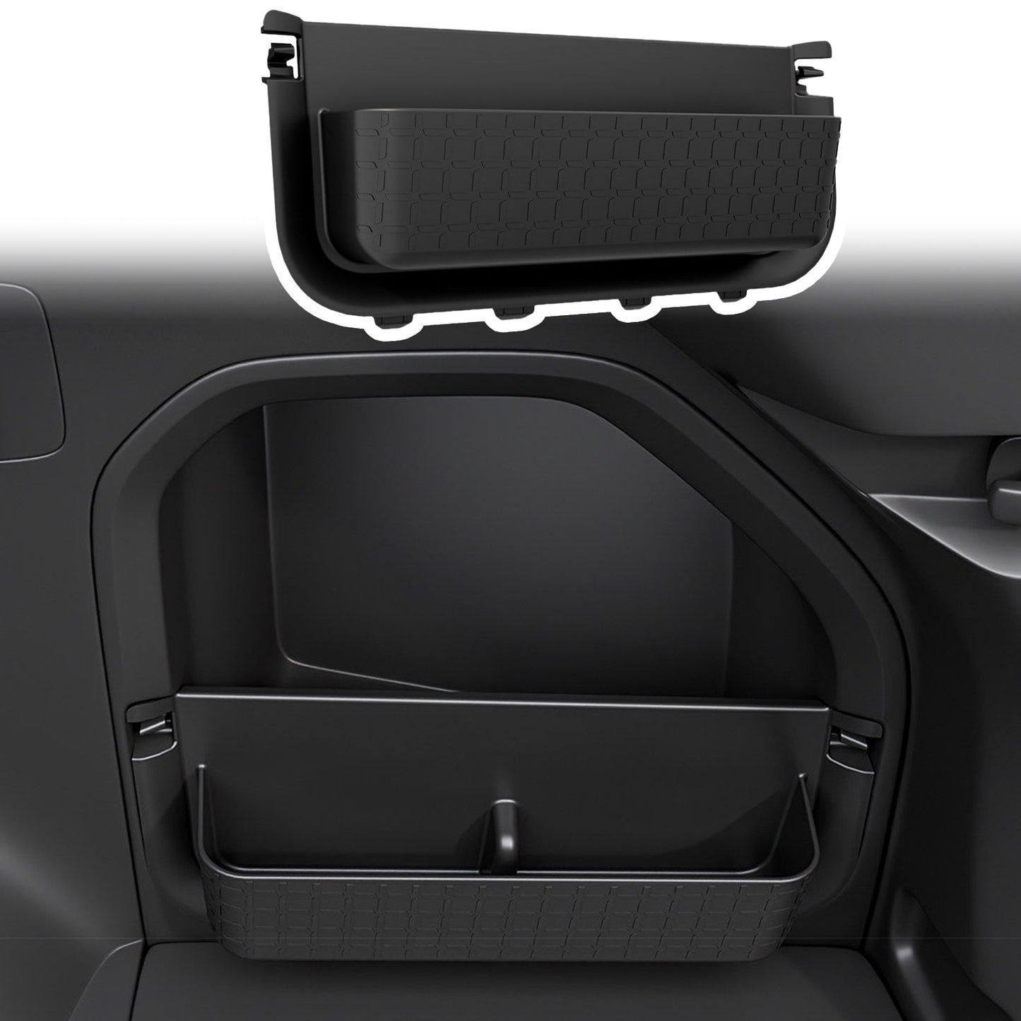 Trunk Side Panel for Toyota RAV4 2021-2026, ABS Material Anti-Slip & Wear-Resistant, Easy to Remove, Keep Your Trunk Organized, for RAV4 2026-2021 Accessories