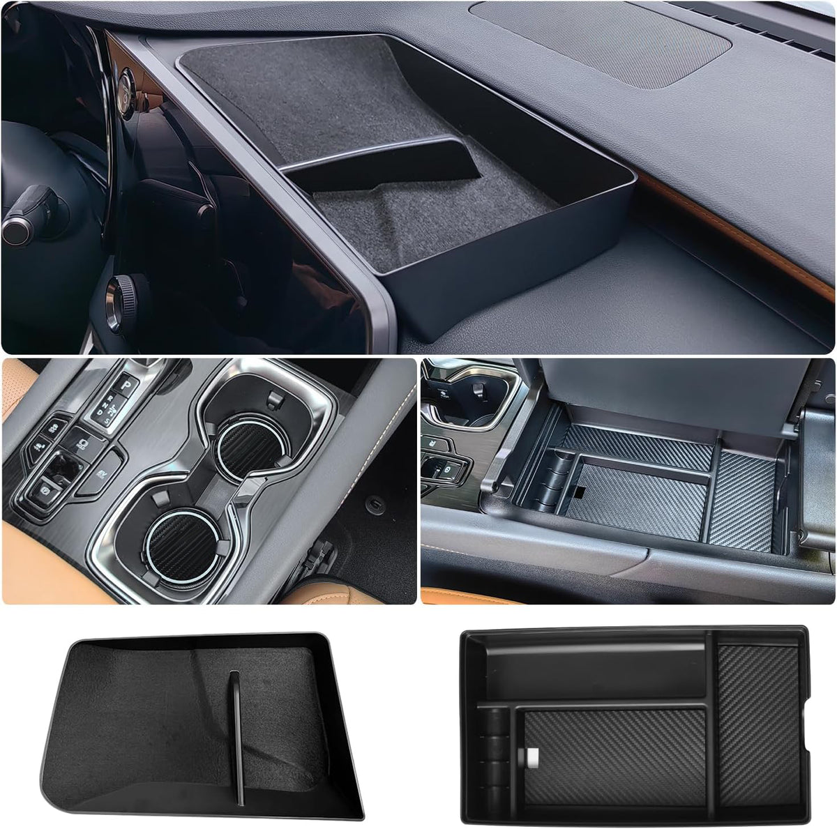 Organizzatori della console Center Topabyte Imposti compatibili con Lexus RX 2023 2024 (3 pacchetto)