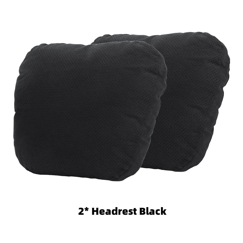 TOPABYTE Premium Memory Foam Headrest and Lumbar Support