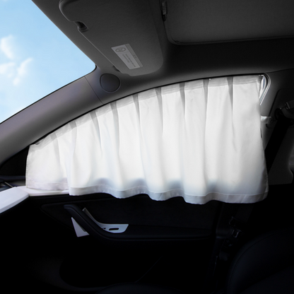 TOPABYTE Side Window Sunshade Privacy Curtain Blinds for Model 3 Model Y