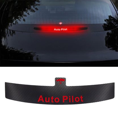 TOPABYTE High-mounted Lamp Garnish / High Brake Light Sticker for All Model 3 & Y