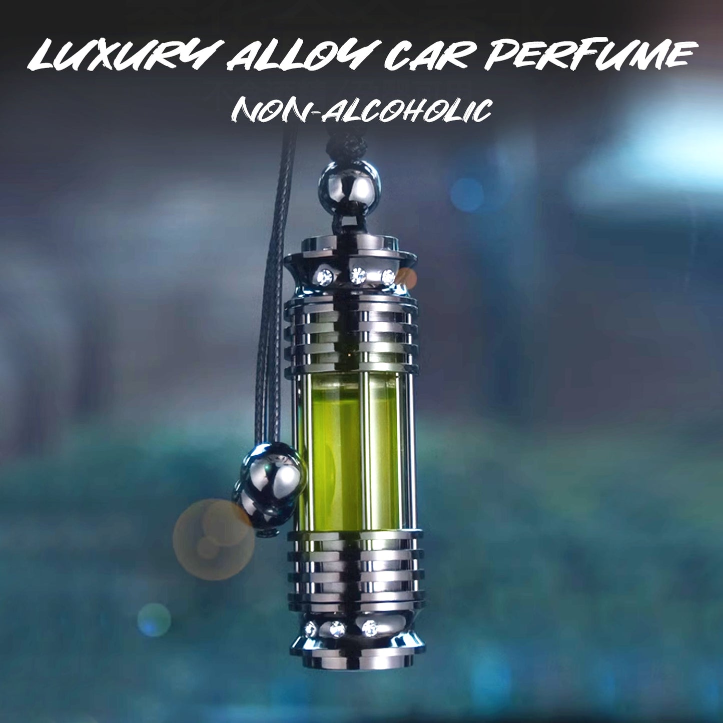 TOPABYTE Luxury Car Air Freshener Hanging Diffuser Universal for All Vehicles