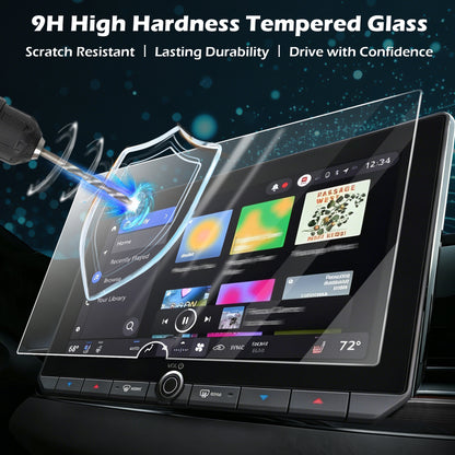 For Toyota RAV4 2026 Accessories Screen Protector for Toyota RAV4 10.5-inch Digital Gauge Cluster (LE/SE/XLE Premium/Woodland/XSE/Limited), 9H Tempered Glass For RAV4 2026 Anti-scratch&HD Transparent