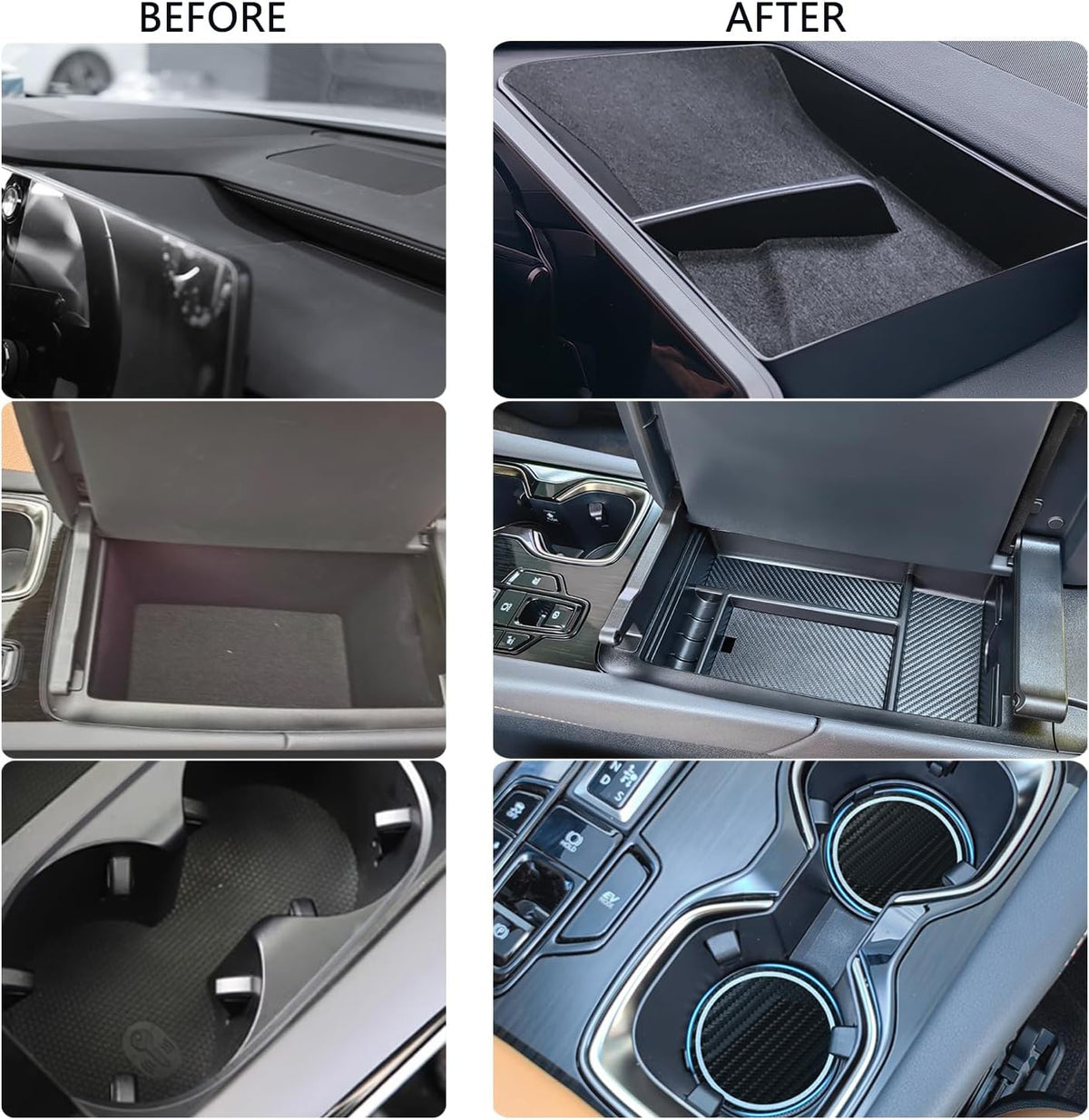Organizzatori della console Center Topabyte Imposti compatibili con Lexus RX 2023 2024 (3 pacchetto)