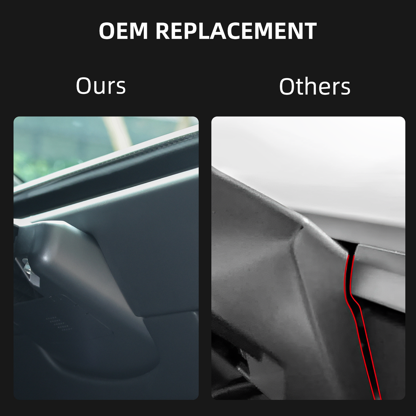 TOPABYTE Screen Swiveling Mount Left- And Right-Hand Drive for Model 3/Y Including Highland & Juniper
