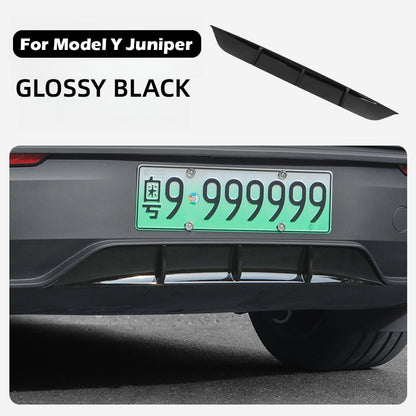 TOPABYTE ABS Car Rear Bumper Diffuser Lip Protection for New Model Y Juniper 2025+