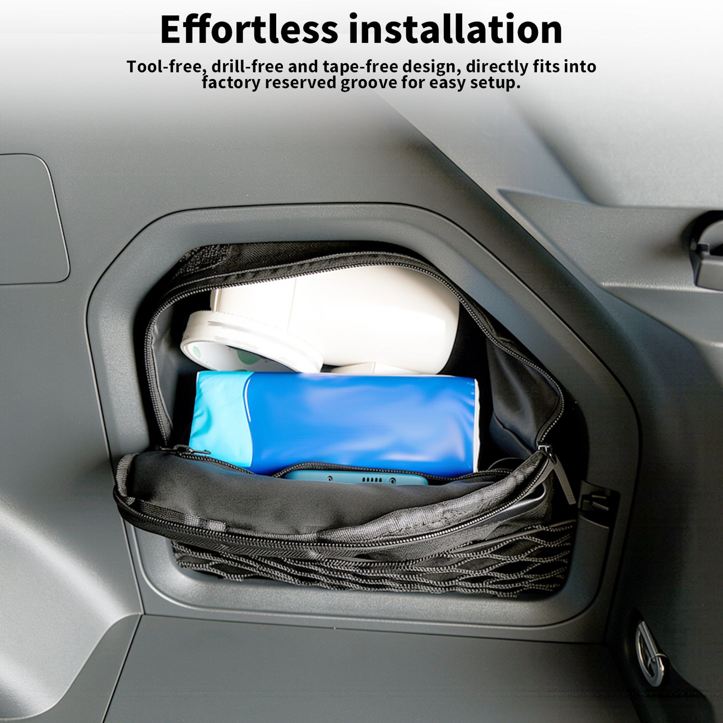 Trunk Storage Bag Suitable for Toyota RAV4 2026 accessories | Made of Oxford Cloth Material that is Durable and Attractive, Easy to Disassemble, and Keeps the Trunk Clean