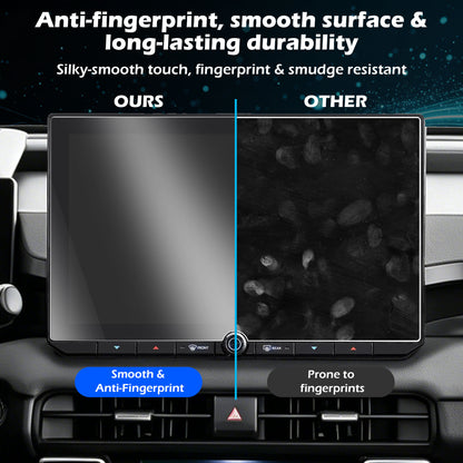 For Toyota RAV4 2026 Accessories Screen Protector for Toyota RAV4 12.9-inch Digital Gauge Cluster (XSE/Limited), 9H Tempered Glass For RAV4 2026 Anti-scratch&HD Transparent