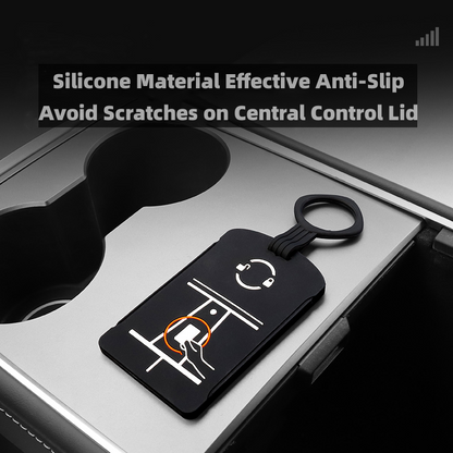 TOPABYTE Silicone Key Card Holder for Model 3YSX