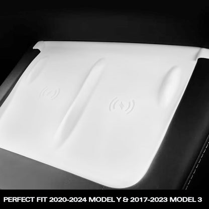 TOPABYTE Center Console Wireless Charging Mat for Model 3 Y