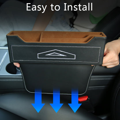 Topabyte Car Seat Organizer Gap Filler para Cybertruck Modelo 3ysx (1 pacote)