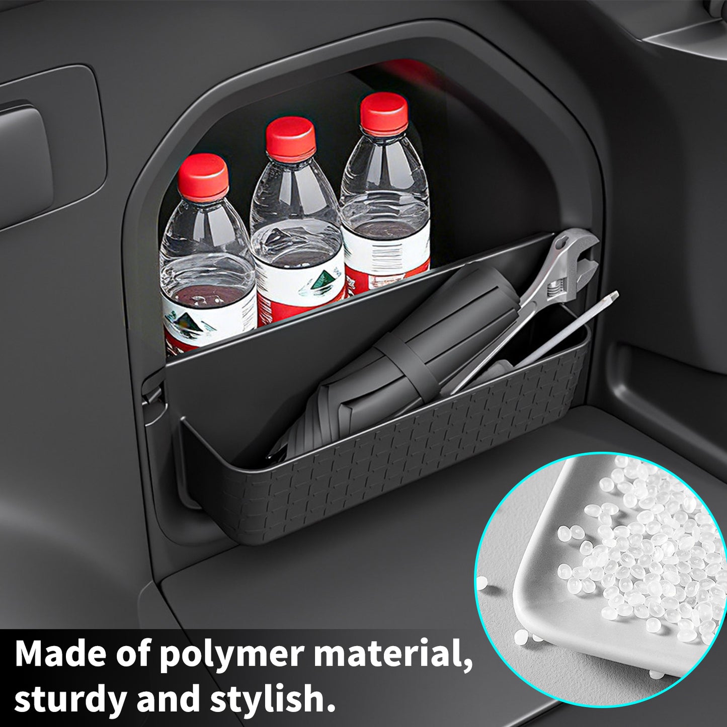 Trunk Side Panel for Toyota RAV4 2021-2026, ABS Material Anti-Slip & Wear-Resistant, Easy to Remove, Keep Your Trunk Organized, for RAV4 2026-2021 Accessories
