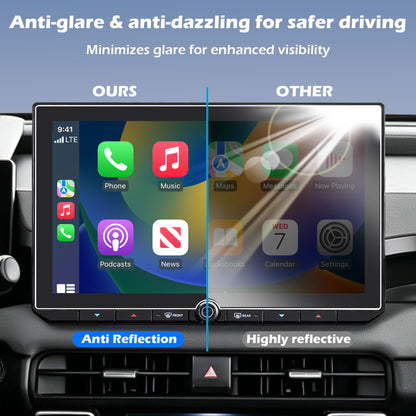 For Toyota RAV4 2026 Accessories Screen Protector for Toyota RAV4 12.9-inch Digital Gauge Cluster (XSE/Limited), 9H Tempered Glass For RAV4 2026 Anti-scratch&HD Transparent