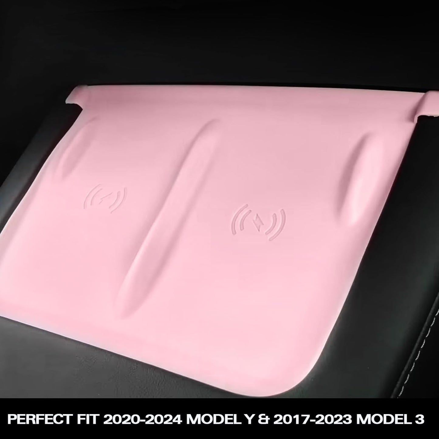 TOPABYTE Center Console Wireless Charging Mat for Model 3 Y