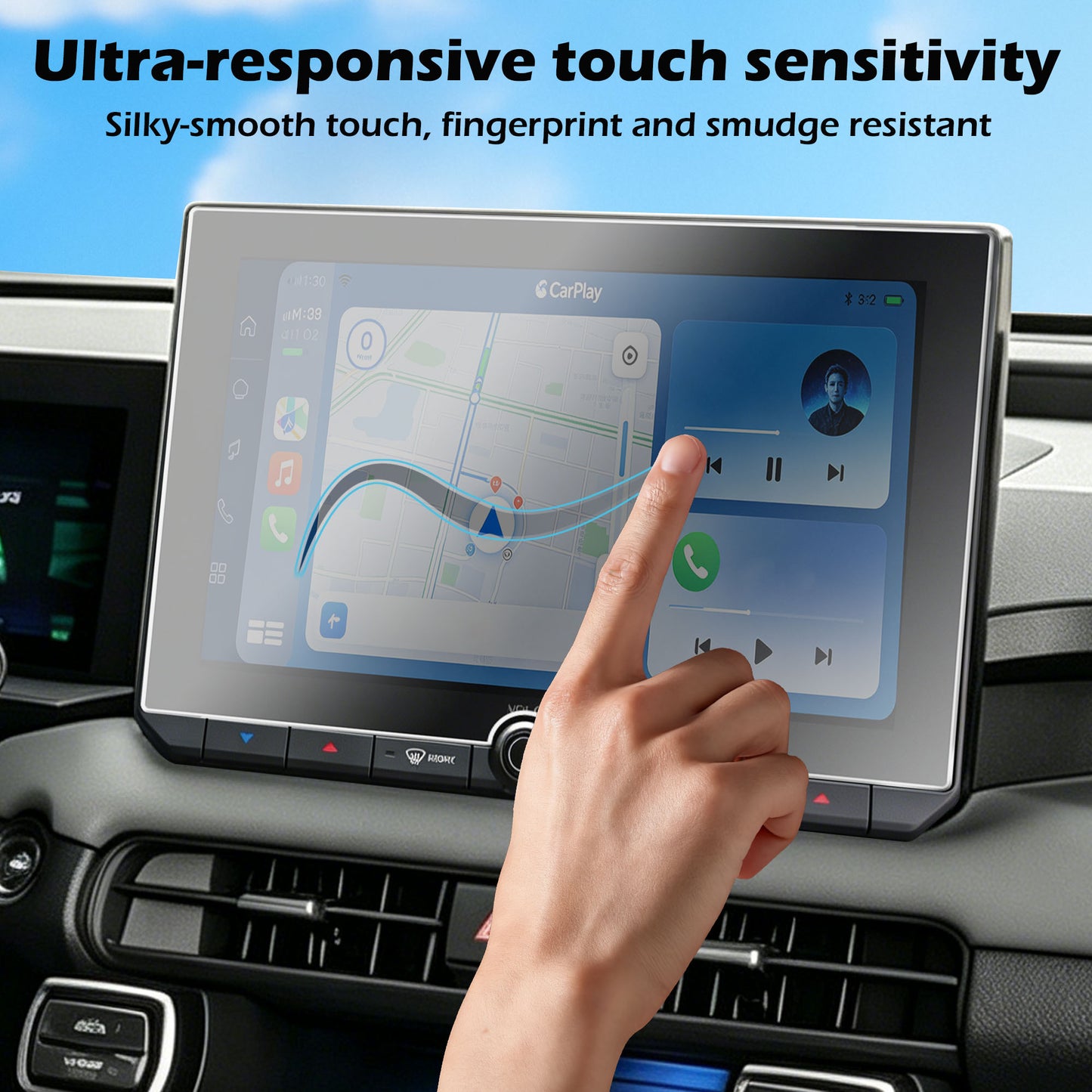 For Toyota RAV4 2026 Accessories Screen Protector for Toyota RAV4 10.5-inch Digital Gauge Cluster (LE/SE/XLE Premium/Woodland/XSE/Limited), 9H Tempered Glass For RAV4 2026 Anti-scratch&HD Transparent