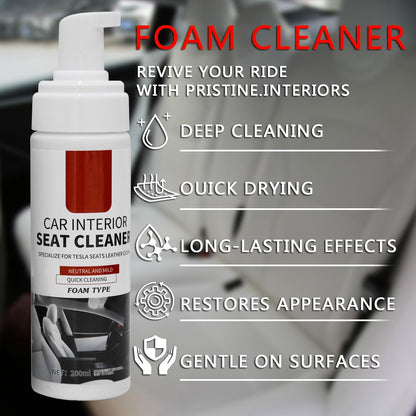 TOPABYTE White Leather Seat Cleaner