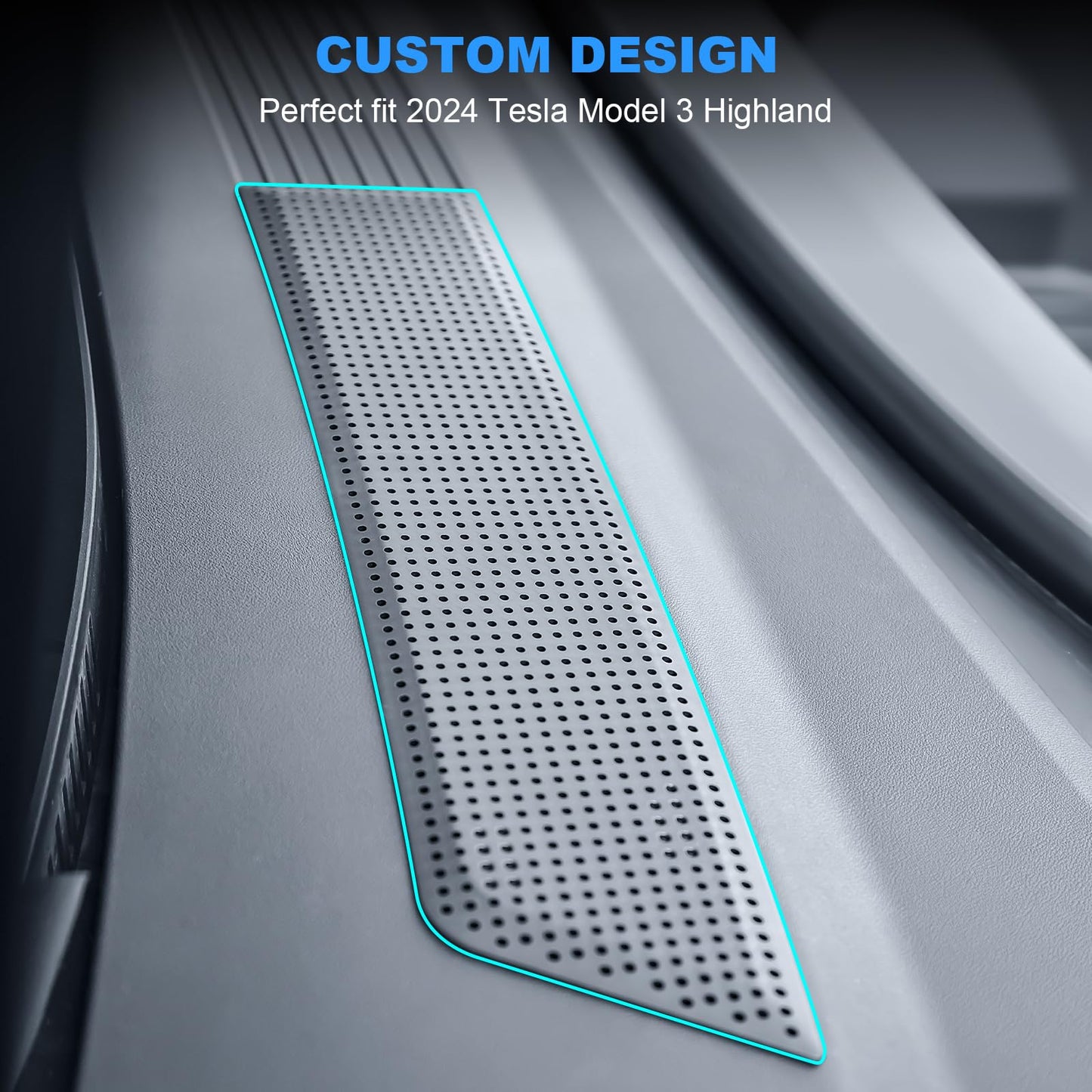 TOPABYTE Air Intake Grille Protection Cover For Model 3 Highland Air Inlet