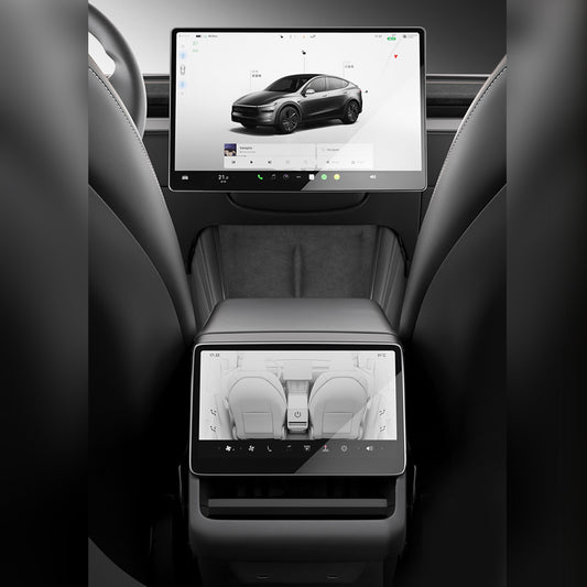 TOPABYTE Matte Screen Protector for 2026 Tesla Model 3 Model Y Juniper (Premium & Performance & Standard) – 16" 15.4" Tempered Glass, Anti-Glare & Anti-Fingerprint, with Alignment Kit