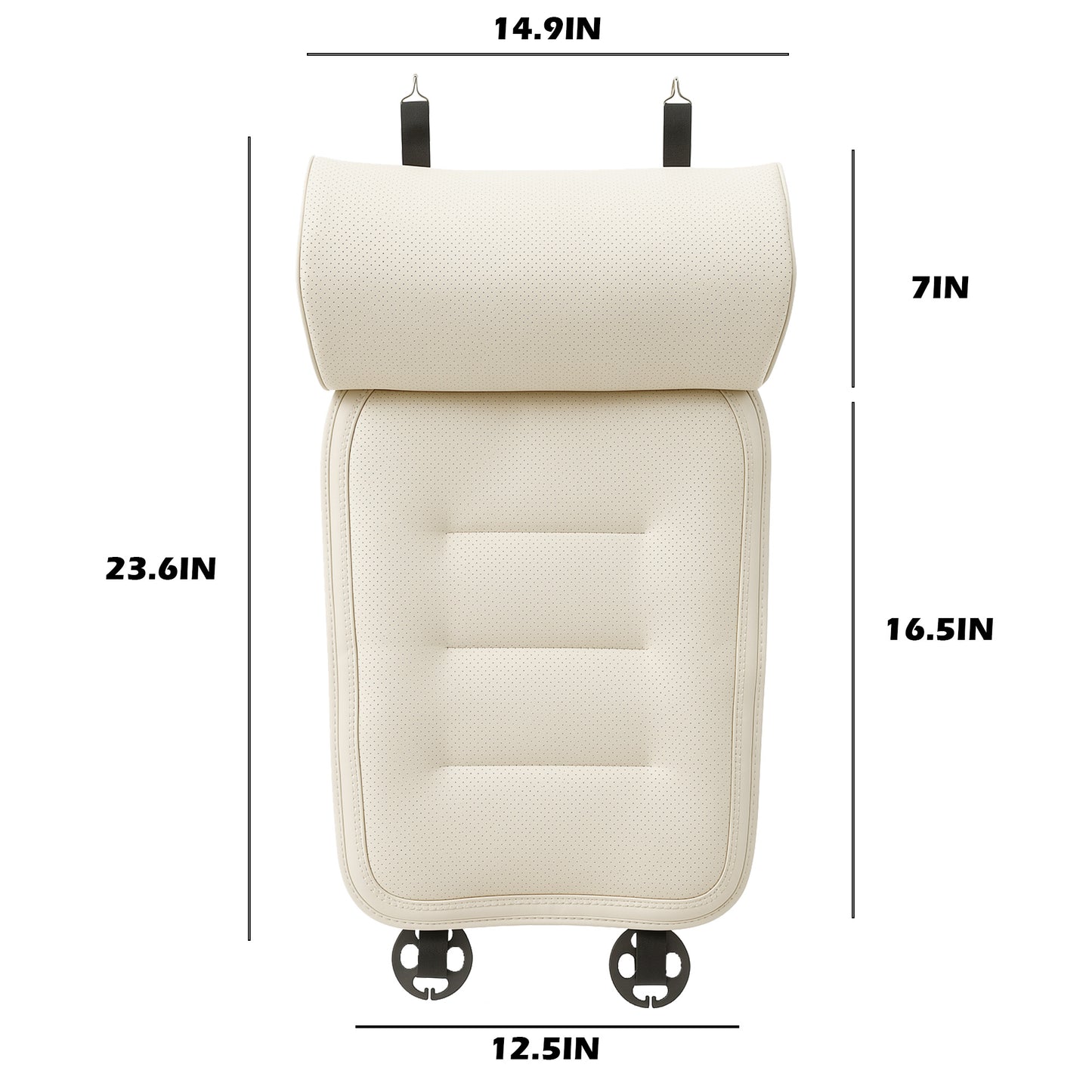 Car Seat Leg Extender Relieve Fatigue Car Seat Cushion with Leg Support for Long Driving, Memory Foam Legs Rest for Office Chairs Leg Support Cushion for Driver