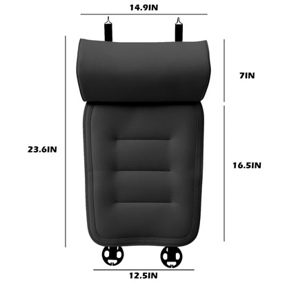 Car Seat Leg Extender Relieve Fatigue Car Seat Cushion with Leg Support for Long Driving, Memory Foam Legs Rest for Office Chairs Leg Support Cushion for Driver