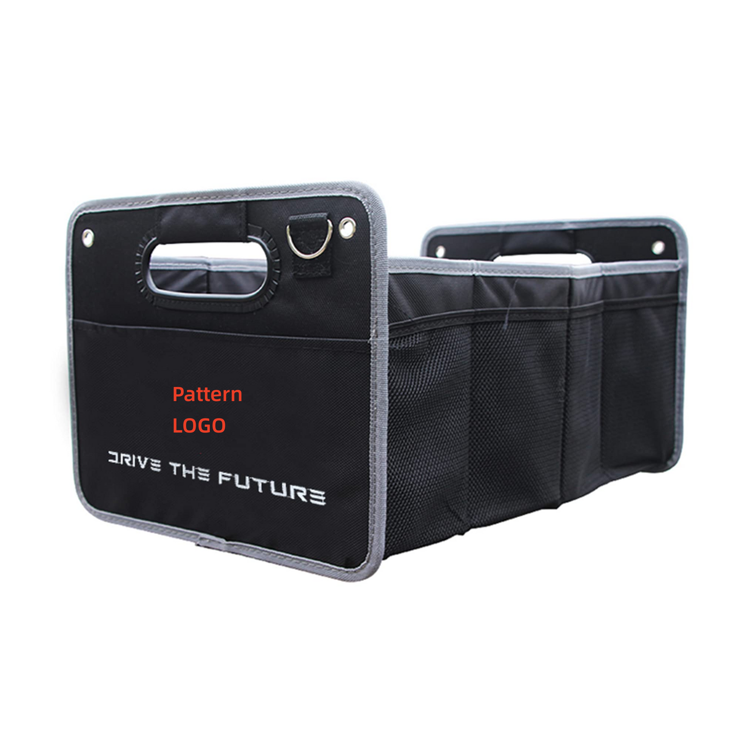 TOPABYTE Boîte de rangement pour coffre arrière, conteneur pliable pour tous les véhicules modèle 3 YSX Cybertruck