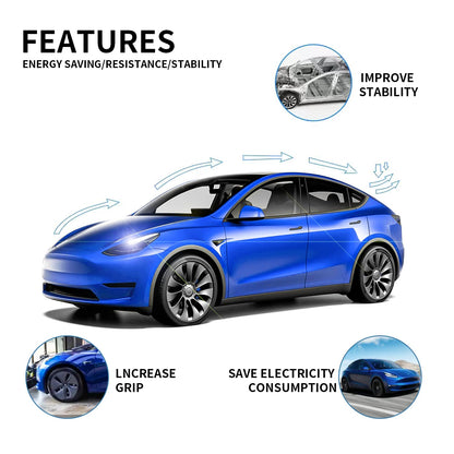 TOPABYTE Rear Spoiler Wing Lip for Model 3 (NOT for Highland) & All Model Y