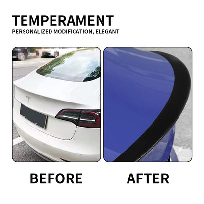 TOPABYTE Rear Spoiler Wing Lip for Model 3 (NOT for Highland) & All Model Y