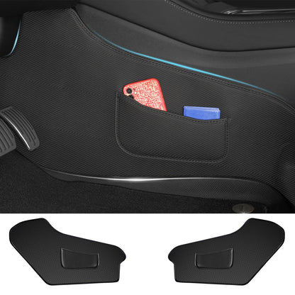 TOPABYTE Seat Side Anti Kick Pads for Model 3 Y Center Console (2PCs)