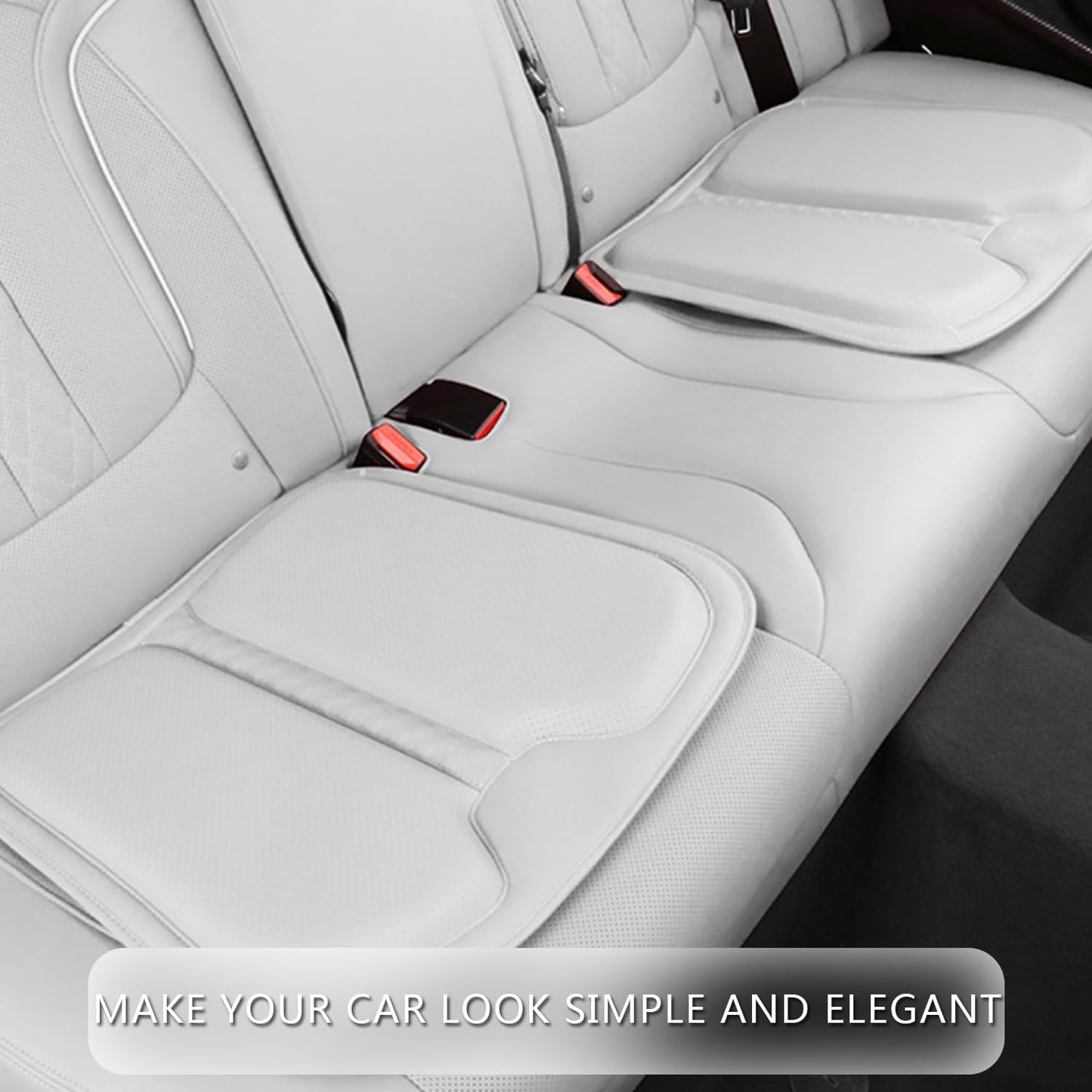 TOPABYTE Car NAPPA Leather Seat Cushion