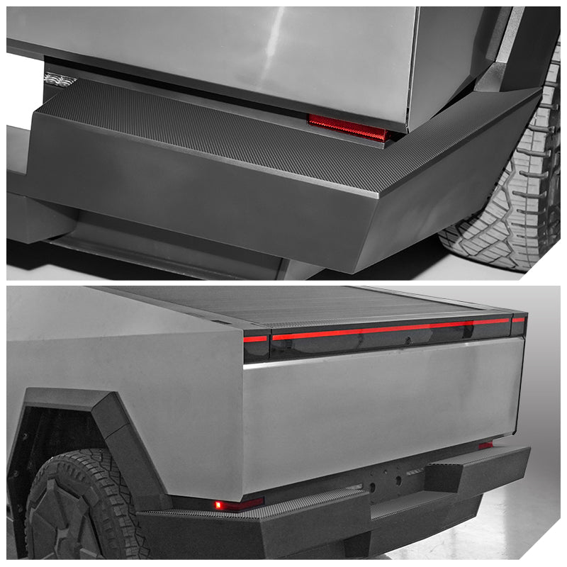 TOPABYTE Rear Bumper Tailgate Protector Cover & Protective Trim for Cybertruck