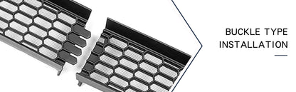 TOPABYTE Filet de protection en maille pour grille avant pour modèle Y 2020-2024 segmenté anti-feuilles et insectes